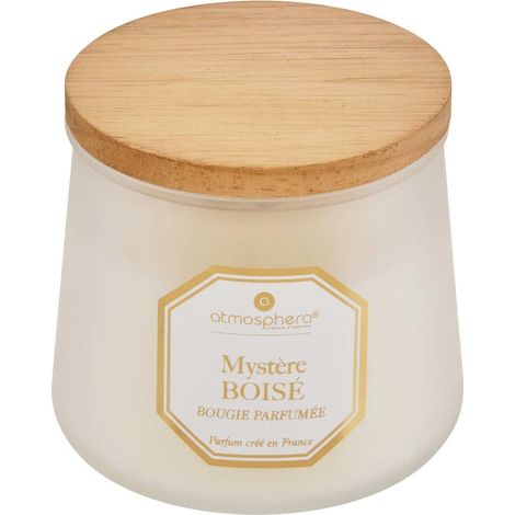Bougie Parfumée en Verre "Elisa" 200g Mystère Boisé