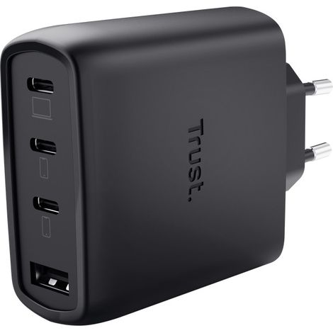 Trust Maxo 65W Universale Nero AC Ricarica rapida Interno