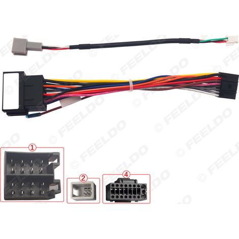 Modifikationskabel für Android 16-Pin Großbildschirm-Navigations- und Audio-Headunit, kompatibel mit Changan CS35 Modellen von 2012 bis 2016. (1/5)