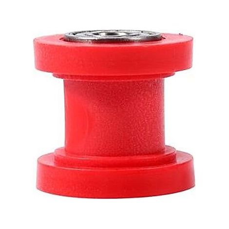 Galet tendeur de chaîne de 8 mm de diamètre intérieur pour moto tout-terrain chinoise (pit bike), rouge (1/5)