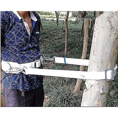 Ceinture de sécurité avec longe réglable, harnais de protection pour travaux d'élagage et d'escalade, kit antichute pour la protection individuelle. (1/4)