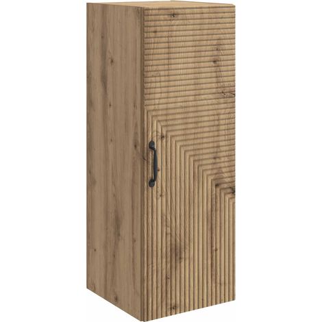 Wandschrank Artisan-Eiche 33 x 34,5 x 90 cm Holzwerkstoff vidaXL