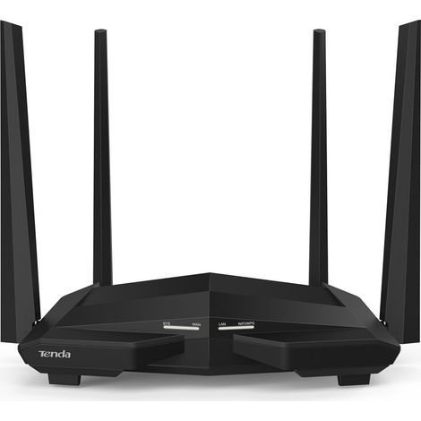 Tenda AC10 routeur sans fil Gigabit Ethernet Bi-bande (2,4 GHz / 5 GHz) Noir (1/4)