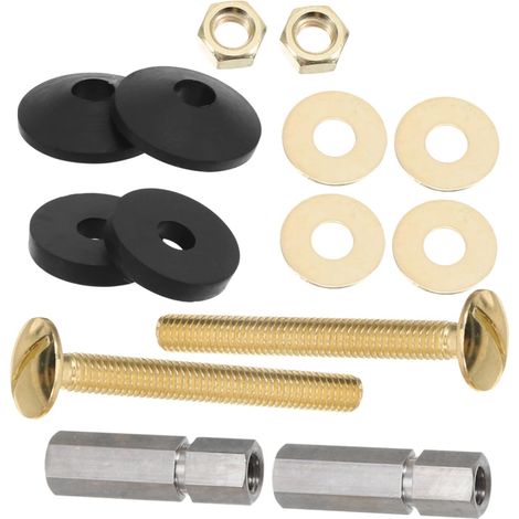 Kit de Fixation pour Réservoir de Toilette, Cuivre (1/5)