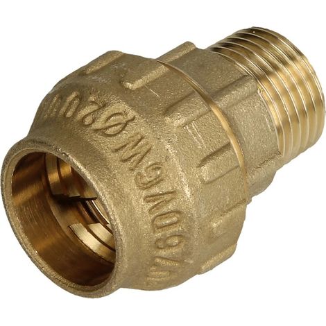Raccord de serrage 63 mm 2’’ FM pour tuyaux PE