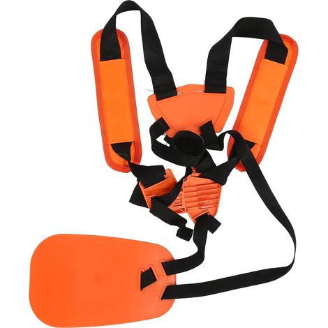 Tondeuse Double Épaule Double Sangle Épaule Nylon Sangle Réglable Tondeuse À Gazon Harnais Sangle Pour Tondeuses Scie Électrique Scie À Chaîne Débroussailleuse H783 (1/4)