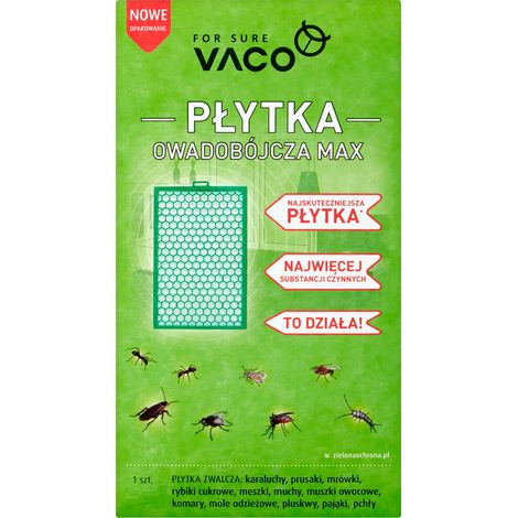 Placa insecticida VACO Max: protección eficaz del hogar (1/2)