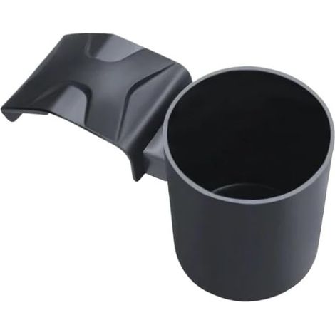 Getränkehalter für Tesla Model Y Juniper / Model 3 / Model 3+ Highland 2025 – Auto-Cupholder-Zubehör, Schwarz (neues M3Y Design)