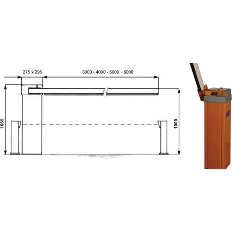 Barrieres Avec Lisse - Rapid S 3 Metres - RIB