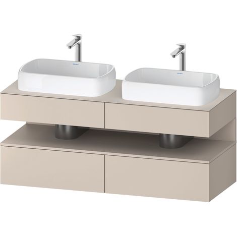 Duravit Collection One Meuble sous-vasque sur console, 2 tiroirs, (1/2)