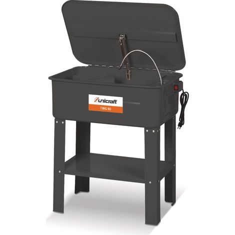 Unicraft Teilewaschgerät TWG 80 zum Reinigen, Volumen Arbeitskabine 80 l 6220080 (1/2)