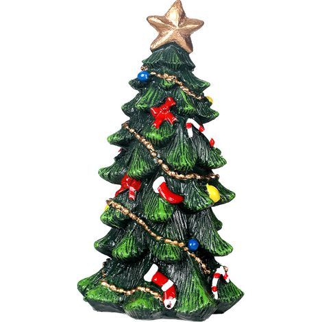 Sapin de Noël miniature réaliste élégant ,pour décoration de table de festival (1/5)