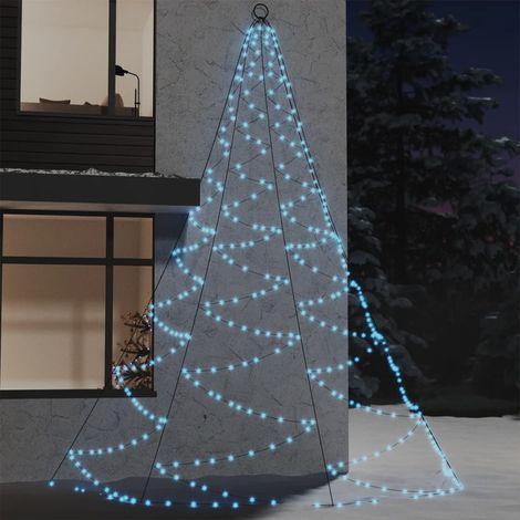 Arbre mural, Arbres lumineux Moderne pour Décoration de Noël avec crochet métallique 720 LED Blanc froid 5 m LKOWF24176 (1/5)