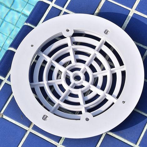 Accessoires pour piscines de parcs aquatiques, bonde de fond SP-1030, bonde de refoulement ronde, dispositif de trop-plein, raccords de tuyauterie pour piscine Φ203 mm (1/5)