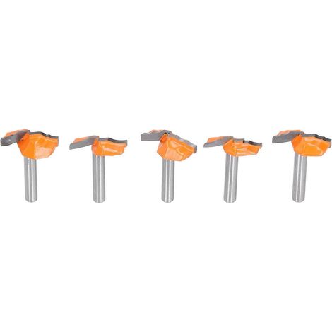 Stück 6-mm-Schaft-Fräser, gelb, für Schranktüren, Holzbearbeitungswerkzeuge
