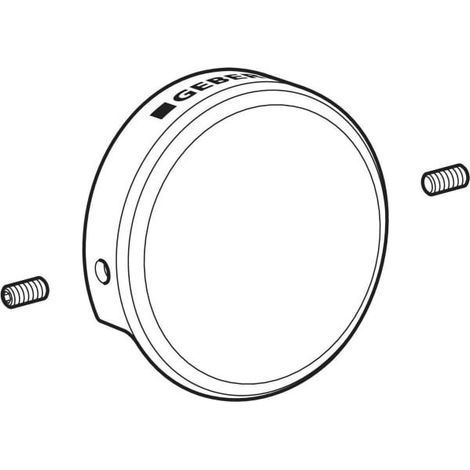 Geberit Abdeckung für Sprühkopf, ohne Logo, verschraubt, 245.935.00.1