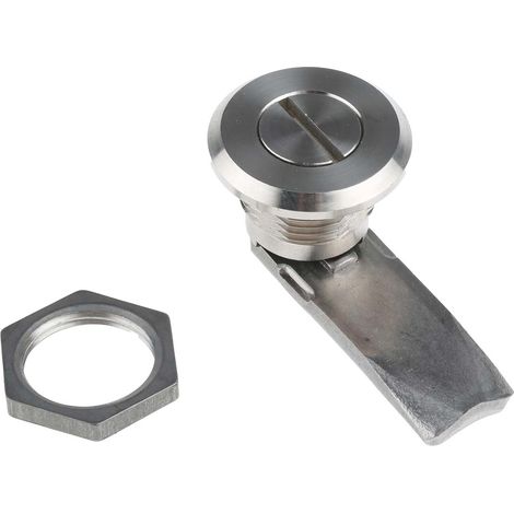 Serrure pour vis à tête fendue RS PRO en Acier inoxydable, déverrouillage Tête fendue ( Prix pour 1 ) (1/3)