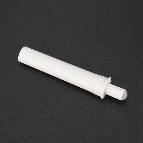 Lot de 10 butées de porte silencieuses pour placard, tiroir ou penderie, blanches (1/5)
