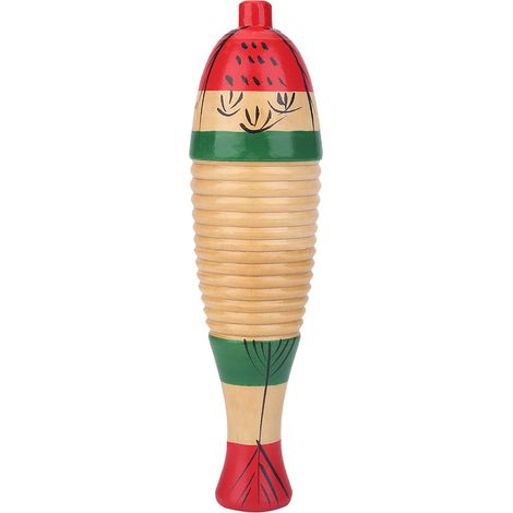 Griffoir en bois coloré en forme de poisson, jouet pour enfants (1/5)