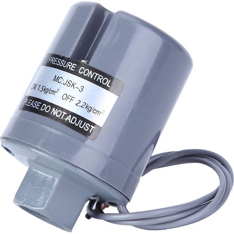 Druckschalter G3/8, Innengewinde, Regler für automatische Druckerhöhungspumpe, 16 A, 220 V, 1,5–2,2 kg (1/5)