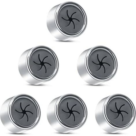 6 Pièces Porte Torchons - 42 mm x 23 mm - Adhésif Sans Percage - Pour Cuisine Salle De Bain Maison - En ABS Et Silicone (1/5)