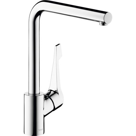 hansgrohe Cento Miscelatore cucina monocomando L, 1 getto, cromo, 14802000 (1/5)