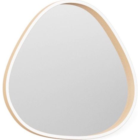 Specchio applique gea luce ecaris ap fecap1 led touch dimmerabile