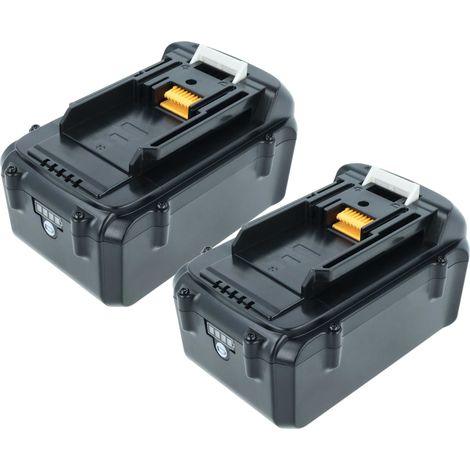 vhbw 2x Akku kompatibel mit Makita BUB360X, BUB360RDE, BUB360, BML360, BLM430ZX2C, BLM430Z, BLM430RDE Werkzeug (4000 mAh, Li-Ion, 36 V)