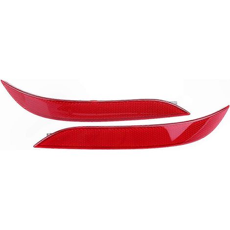 Réflecteurs de pare-chocs arrière pour les deux côtés de BMW Série 5 E60 (2003-2007), numéros de pièces : 63146915039, 63146915040, pièces de rechange. (1/4)