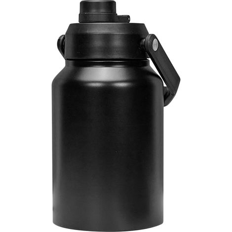 Pichet en acier inoxydable Bouteille d'eau glacée en acier inoxydable Bouteille d'eau glacée avec isolation sous vide et ouverture large, à deux étages (1/5)