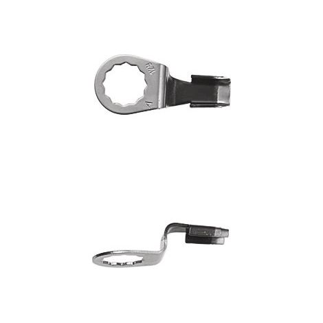 Fein 2x Schabmesser Schaufelform Kratzschutz SuperCut 12 mm - 63903129050 (1/2)