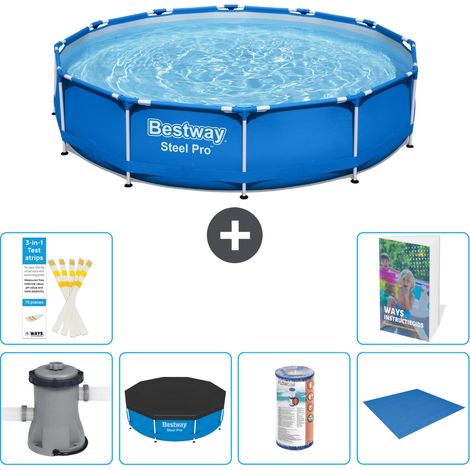Bestway Steel Pro Rund - 305x76 cm - 7-teilig S341