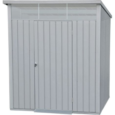 Metallhaus Palladium 6'x5' Duramax 196,5 x 199 x 229 cm Farbe Grau, von Ezooza (1/5)