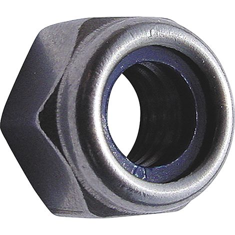 DIN982 M10 Edelstahl A2 Sicherungsmutter hohe Form mit Polyamideinlage