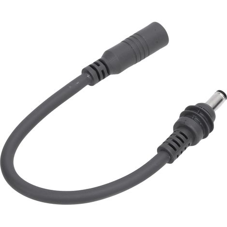 Lot de 2 câbles adaptateurs CC compatibles avec les mini-antennes paraboliques. Câble d'alimentation mâle-femelle, 5 A, 100 W, 20 cm (0,66 pi). (1/5)