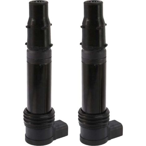 2 bobines d'allumage 129700-4580 pour ER6N EX650 650 KLE650A KLE650C ZR1000 Z10 650R EX650J 05-14 (1/4)