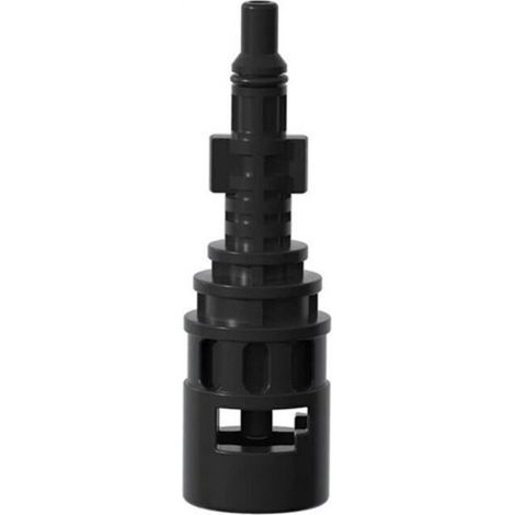 2 Pièces Adaptateur de Conversion pour Nettoyeur Haute Pression Connecteur de Couplage pour Karcher Lavor 124 X 24,5 Mm Noir (1/4)