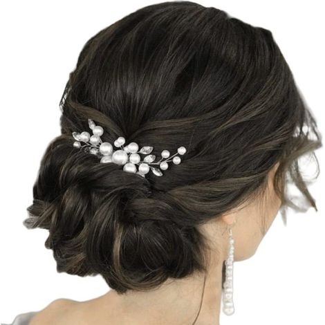 Eleganter Haar Accessoire für Damen – Perfekt für Hochzeiten, be (1/4)