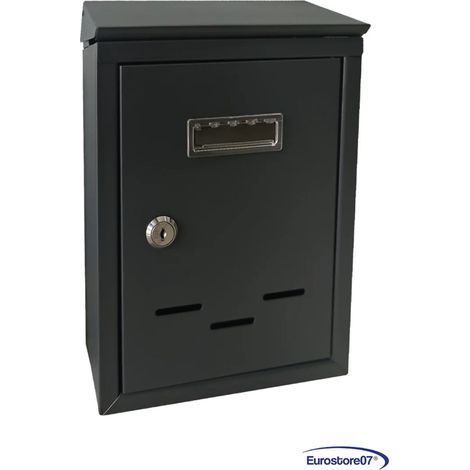 cassetta postale 'magnolia' cm 20,5x6,8x h.30 - grigio antracite df 313046 (1/4)