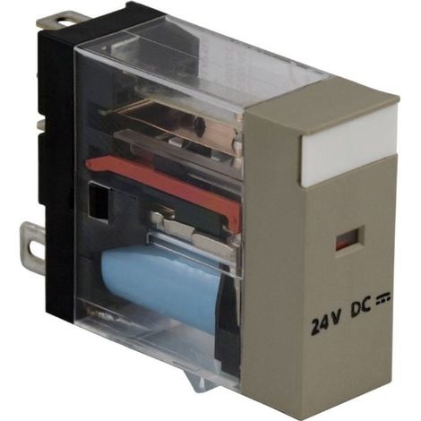 Relais électromagnétique embrochable 24Vcc 1OF 12,5mm - ABR7S33