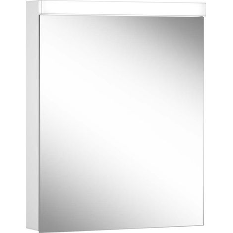 Armario con espejo iluminado LOW basic LED de Schneider, 1 puerta