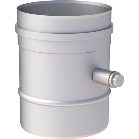 Tube fumées Ø 130 mm 250 mm avec chute condensat