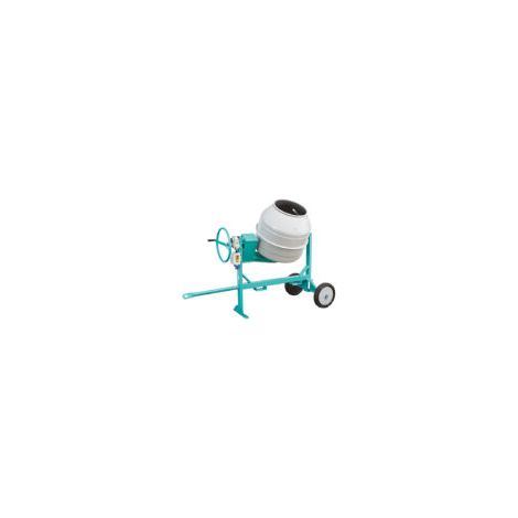 Imer – Bétonnière électrique 190 litres – Monophasée 230V – Cuve en acier traité – Basculement par réducteur à graisse – 72 dB(A)
