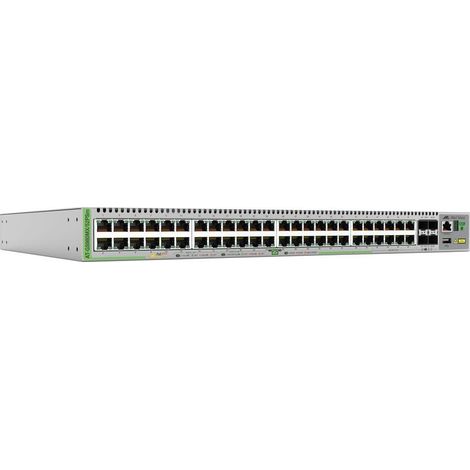 Allied Telesis AT-GS980MX/52PSM-50 commutateur réseau Géré L3 10G Ethernet (100/1000/10000) Connexion Ethernet, supportant l'alimentation via ce port (PoE) Gris