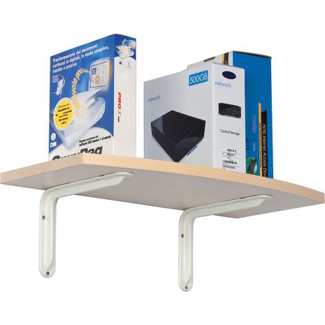 REGGIMENSOLA ACCIAIO 2522 BIANCO 250 MM- ALDEGHI LUIGI SPA- 10,0 pz