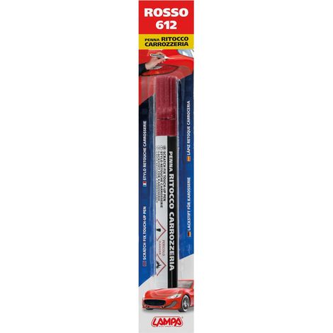 Penna ritocco carrozzeria - Rosso - 612