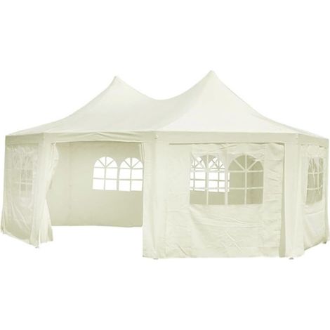 vidaXL  Copertura per tende da giardino  Crema 6 x 4.5 x 3 m
