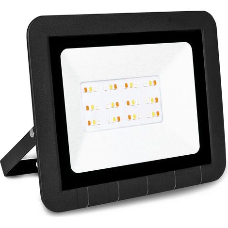 PROYECTOR LED ALUMINIO NEGRO MATEL RGB IP65 30W (1/2)