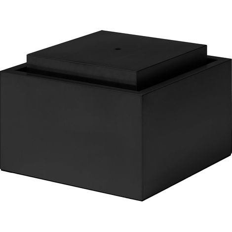Fontana per esterni in Acciaio inox L. 50 x H.34 cm Nero - TILAPIA (1/4)