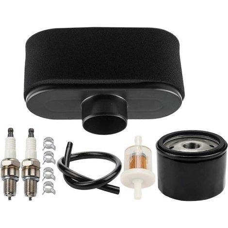 Filtre à air et filtre à huile avec kit d'entretien pour moteurs 4 temps Kawasaki FR651V, FR691V, FR730V, FS481V, FS541V, FS600V, FS651V, FS691V, FS730V, John Deere Grav (1/5)